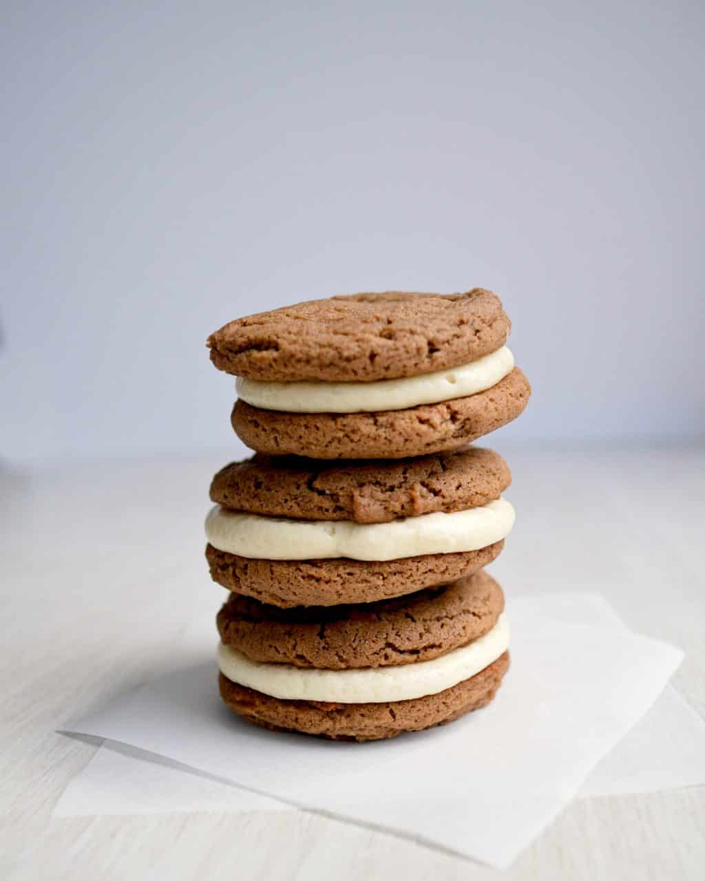 Galletas de malta de chocolate y vainilla