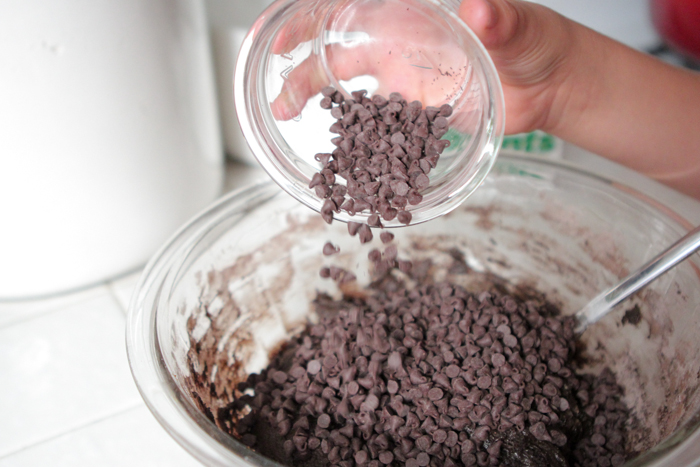 receta de galletas de chocolate