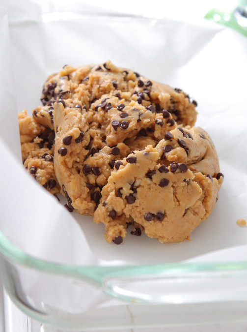 Barras de pastel de chispas de chocolate Gooey Biscoff-26