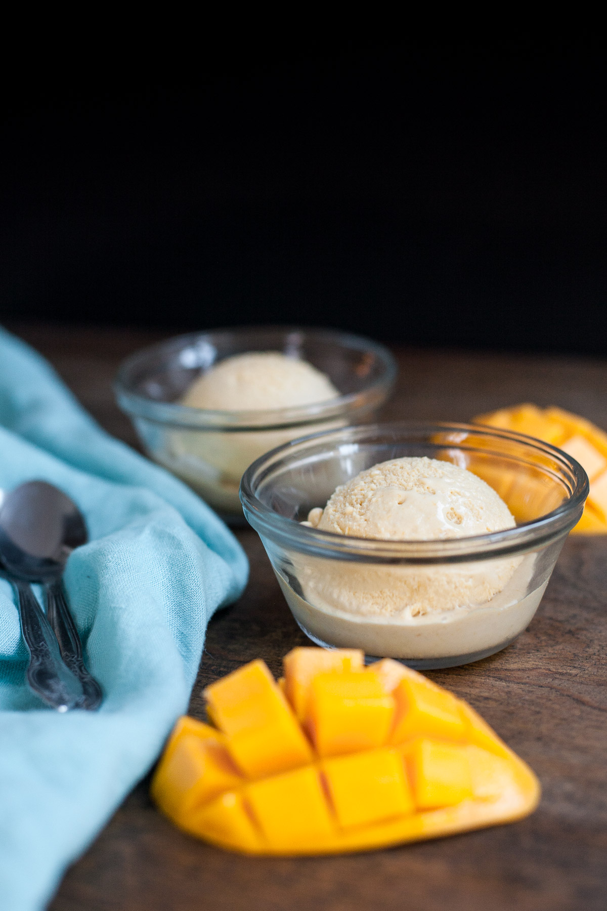 Helado de Cuajada de Mango