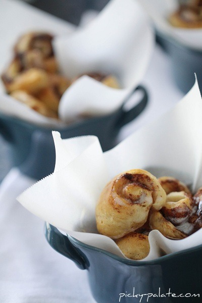 Rollo de canela Itty Bitty Bites 