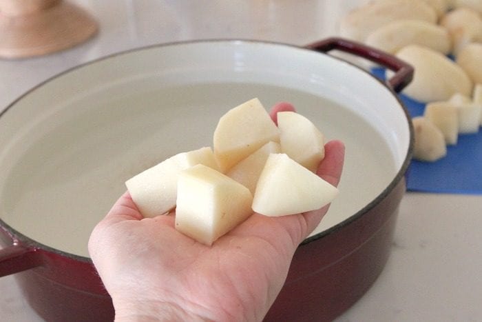 Receta de puré de papas