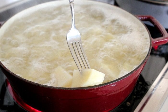 Receta de puré de papas