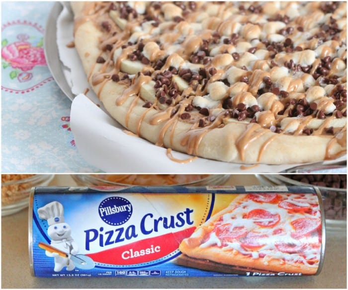 Mantequilla De Cacahuete De Manzana Pizza S'mores