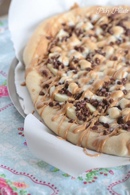 Mantequilla De Cacahuete De Manzana Pizza S'mores