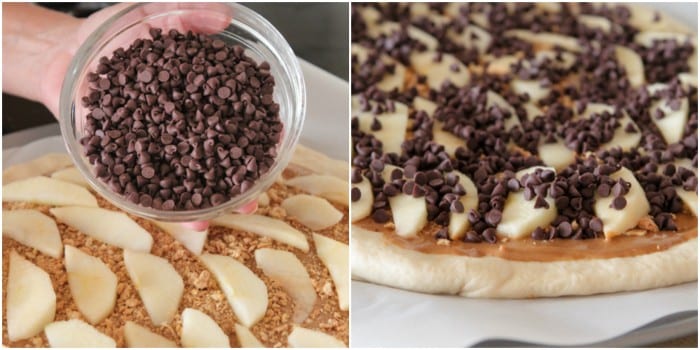 Mantequilla De Cacahuete De Manzana Pizza S'mores