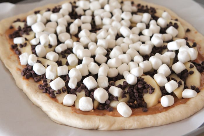 Mantequilla De Cacahuete De Manzana Pizza S'mores