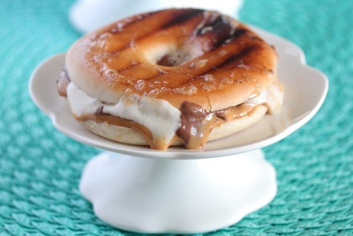 Mantequilla De Cacahuete S'mores Estilo Panini