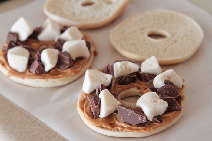 Mantequilla De Cacahuete S'mores Estilo Panini
