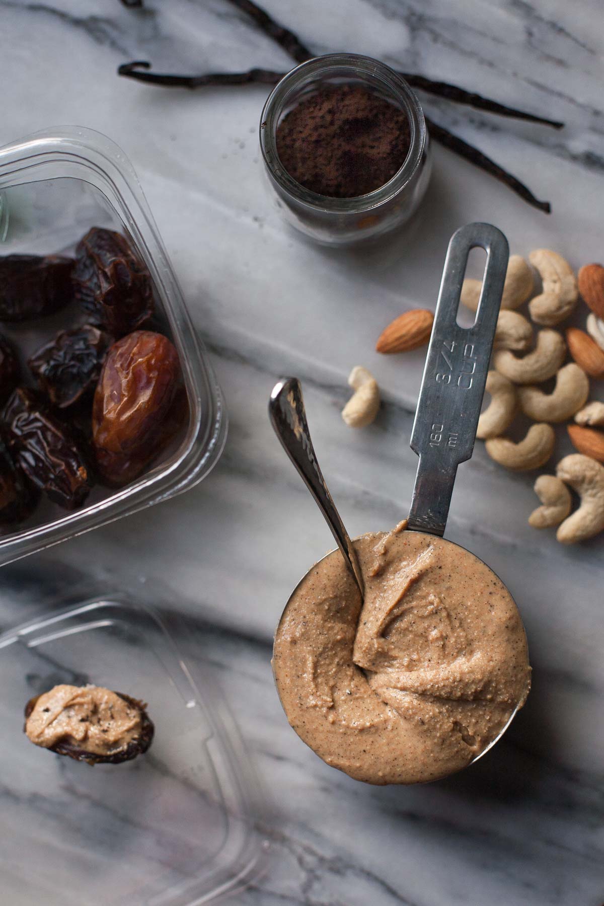 Mantequilla de nuez de vainilla chai (Paleo, Entero30)