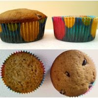 Masa de pastel de galletas de chispas de chocolate