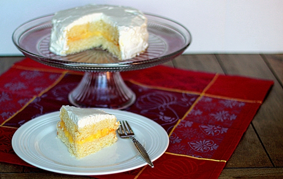 Small lemon pastel para dos 