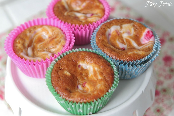 Muffins De Calabaza Con Crema De Frambuesa Y Crema-15t