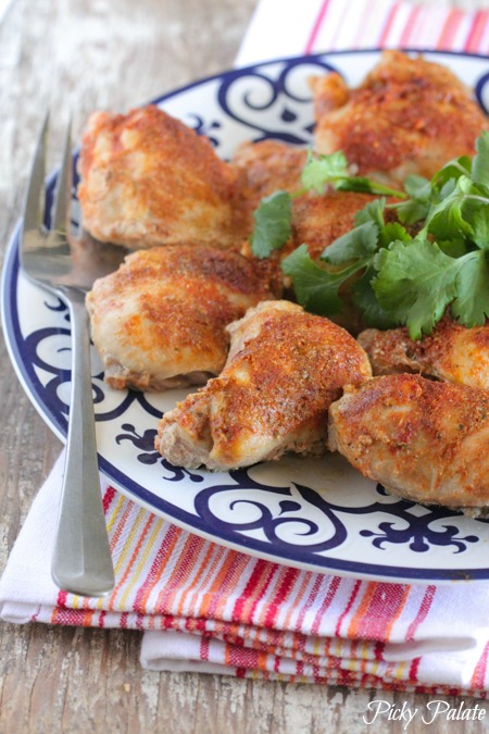 Sudoeste Buttermilk Al horno Muslos de pollo