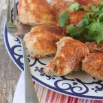 Muslos de pollo al horno con suero de mantequilla al sudoeste