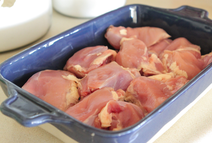 Sudoeste Buttermilk Al horno Muslos de pollo