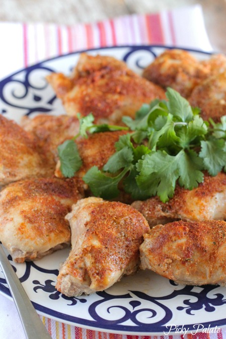 Sudoeste Buttermilk Al horno Muslos de pollo