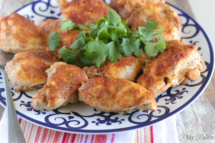 Sudoeste Buttermilk Al horno Muslos de pollo