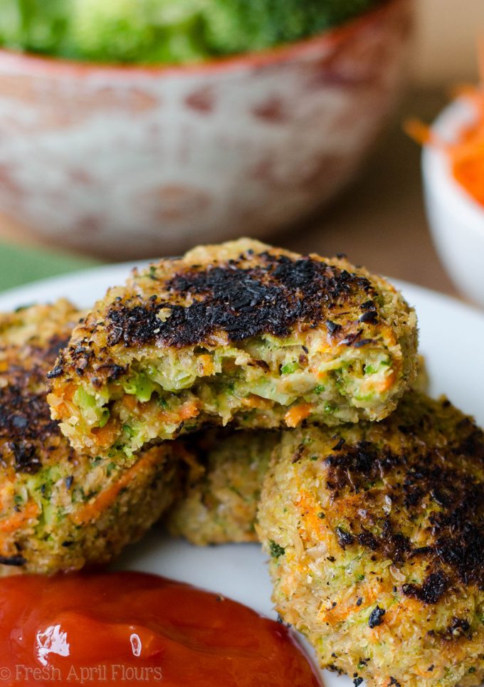Veggie Nuggets: Empanadas de verduras sin gluten perfectas para manos pequeñas y adultos por igual.
