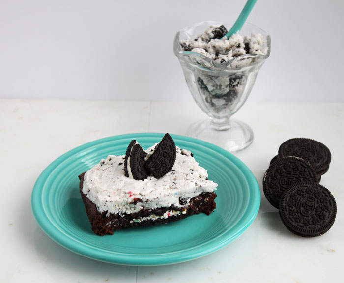  Oreo Brownies 