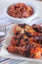 Palitos de pollo a la plancha con ajo y taco