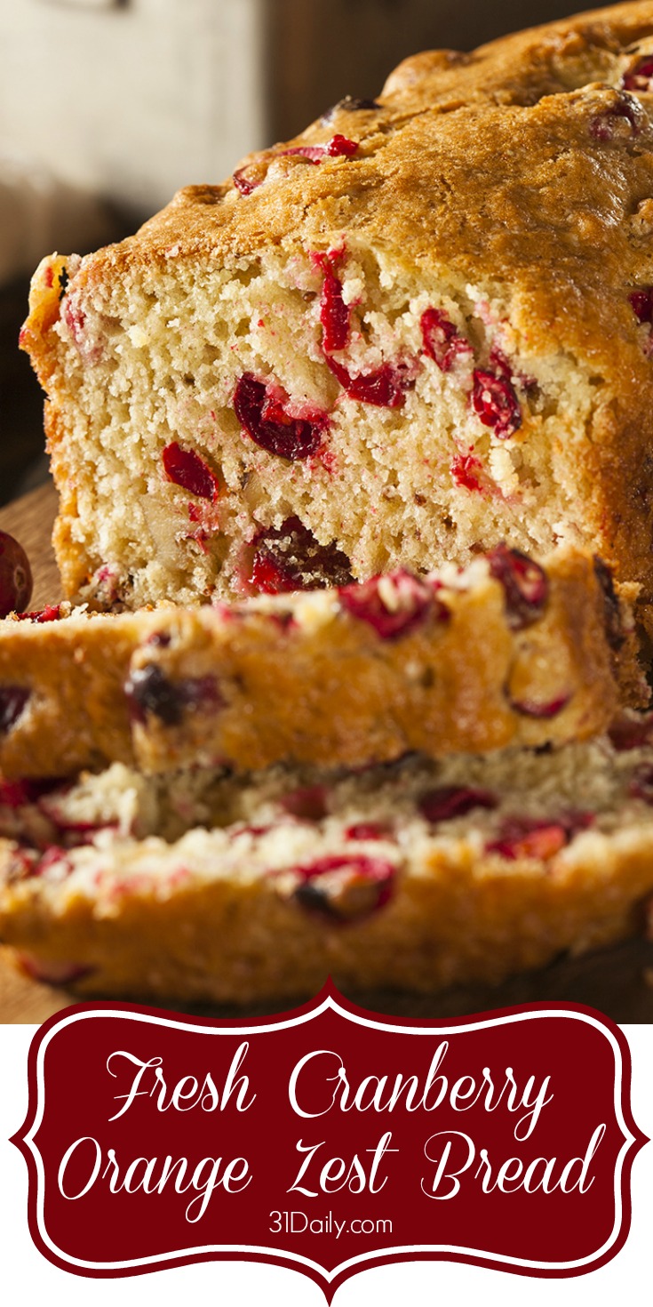 Pan de Arándanos Frescos y Zest de Naranja | 31Daily.com