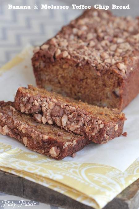 Pan de plátano y melaza