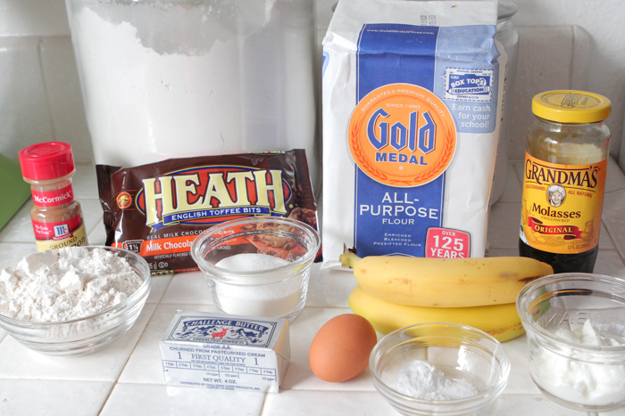 Pan de plátano y melaza Toffee Chip 2