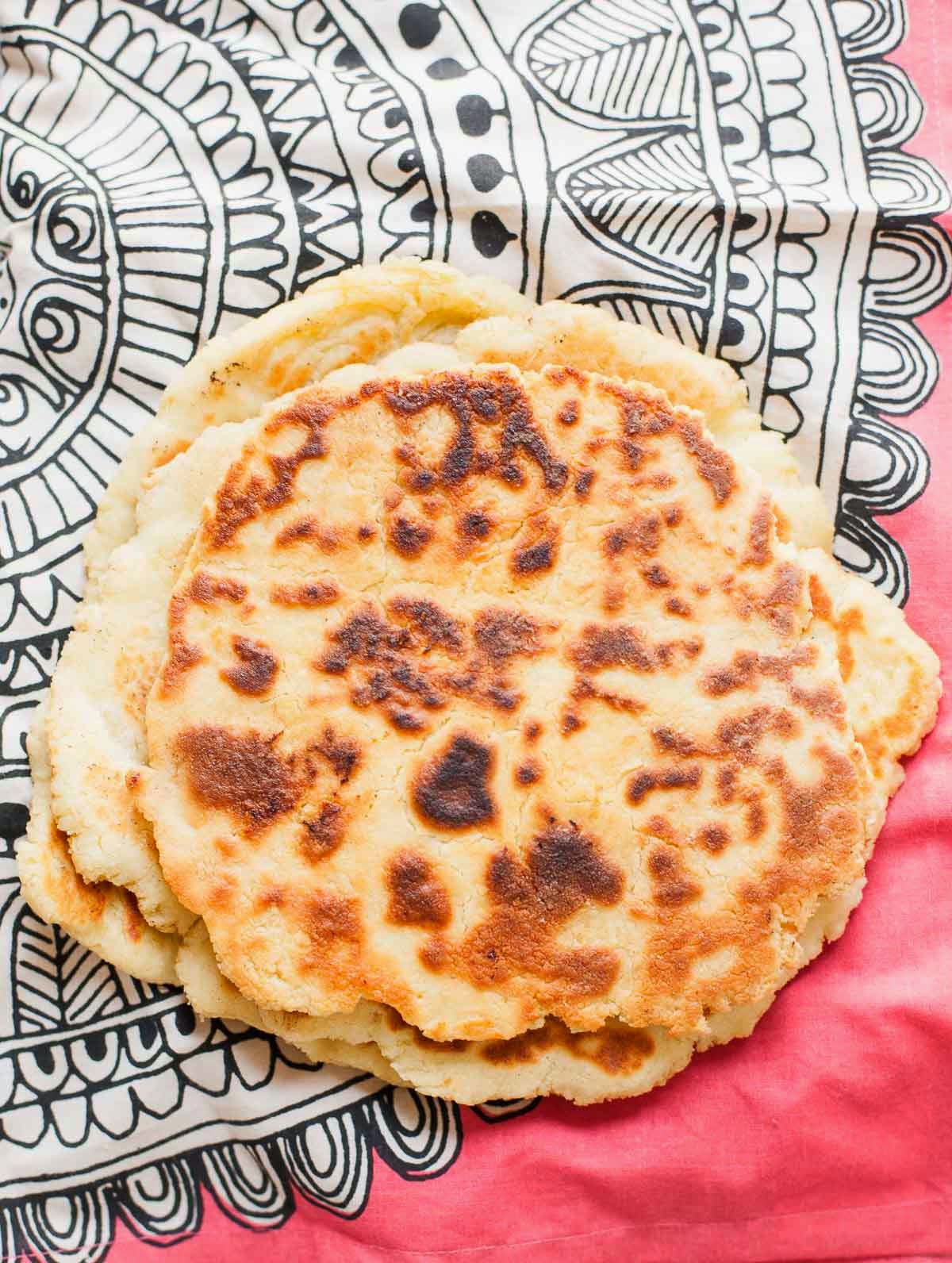 Paleo Flatbread | acalculatedwhisk.com