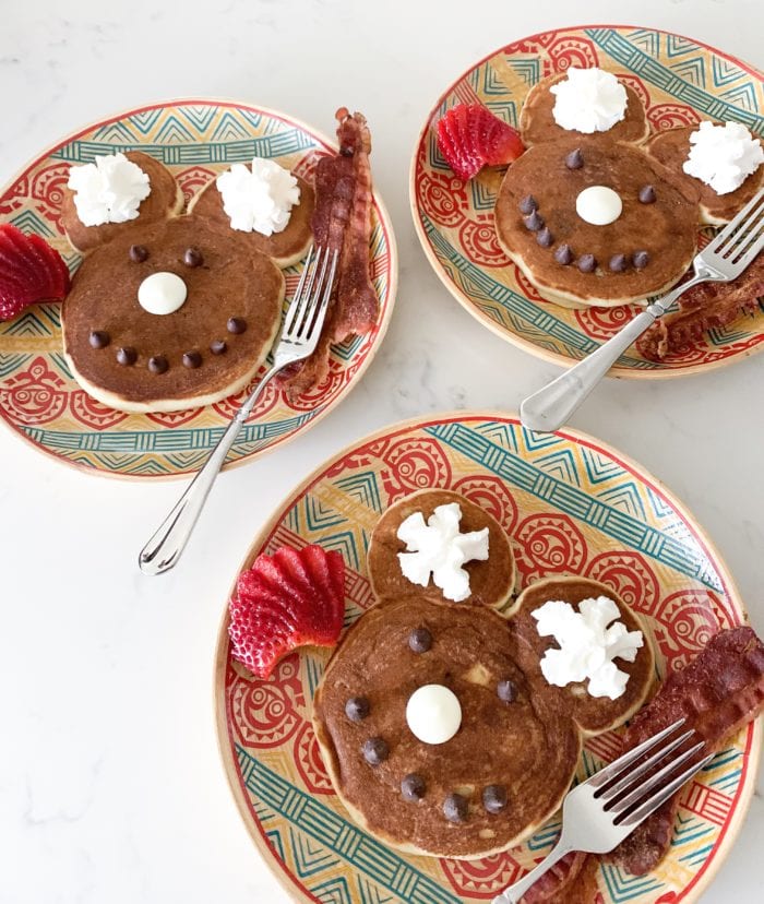 Panqueques de Mickey Mouse 