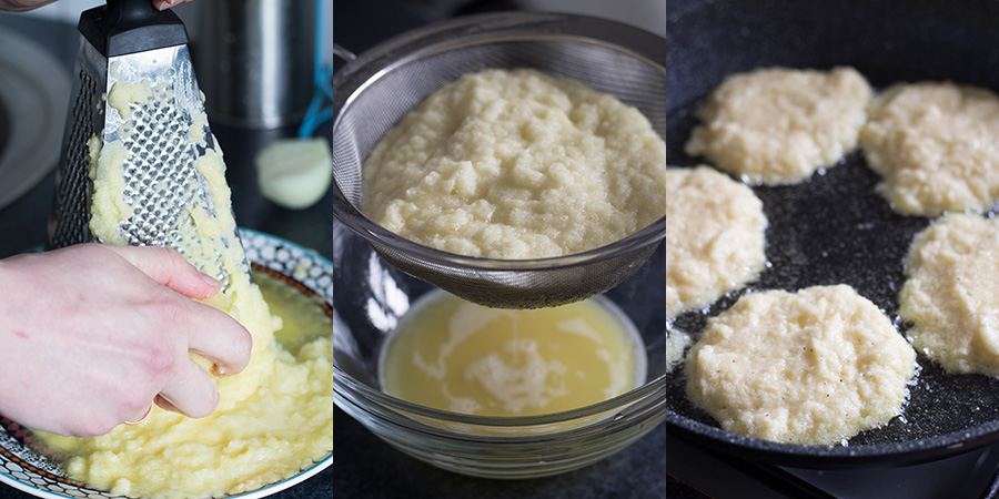¡Estos panqueques de patata polacos son increíblemente deliciosos y requieren solo algunos ingredientes simples para hacer! | cocinartheglobe.com