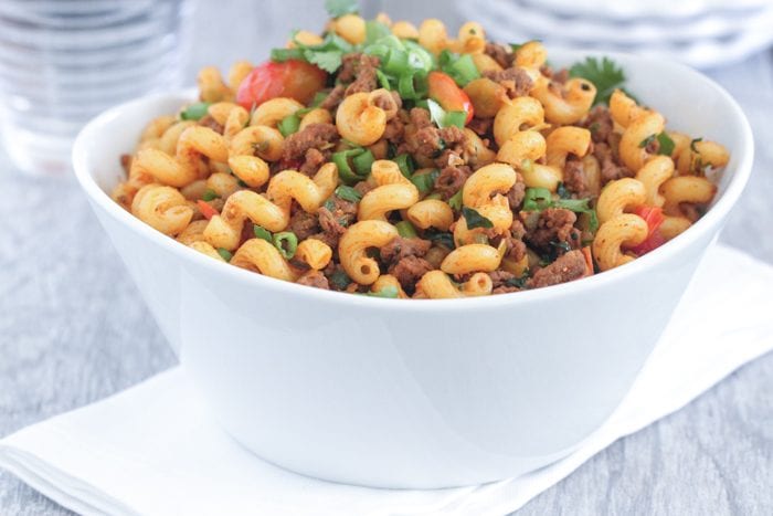 Pasta de Taco de Ternera para la Semana de la Semana