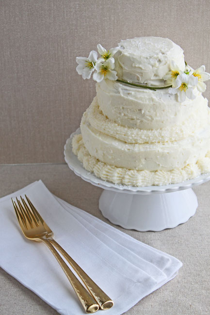  Pastel de bodas para dos 