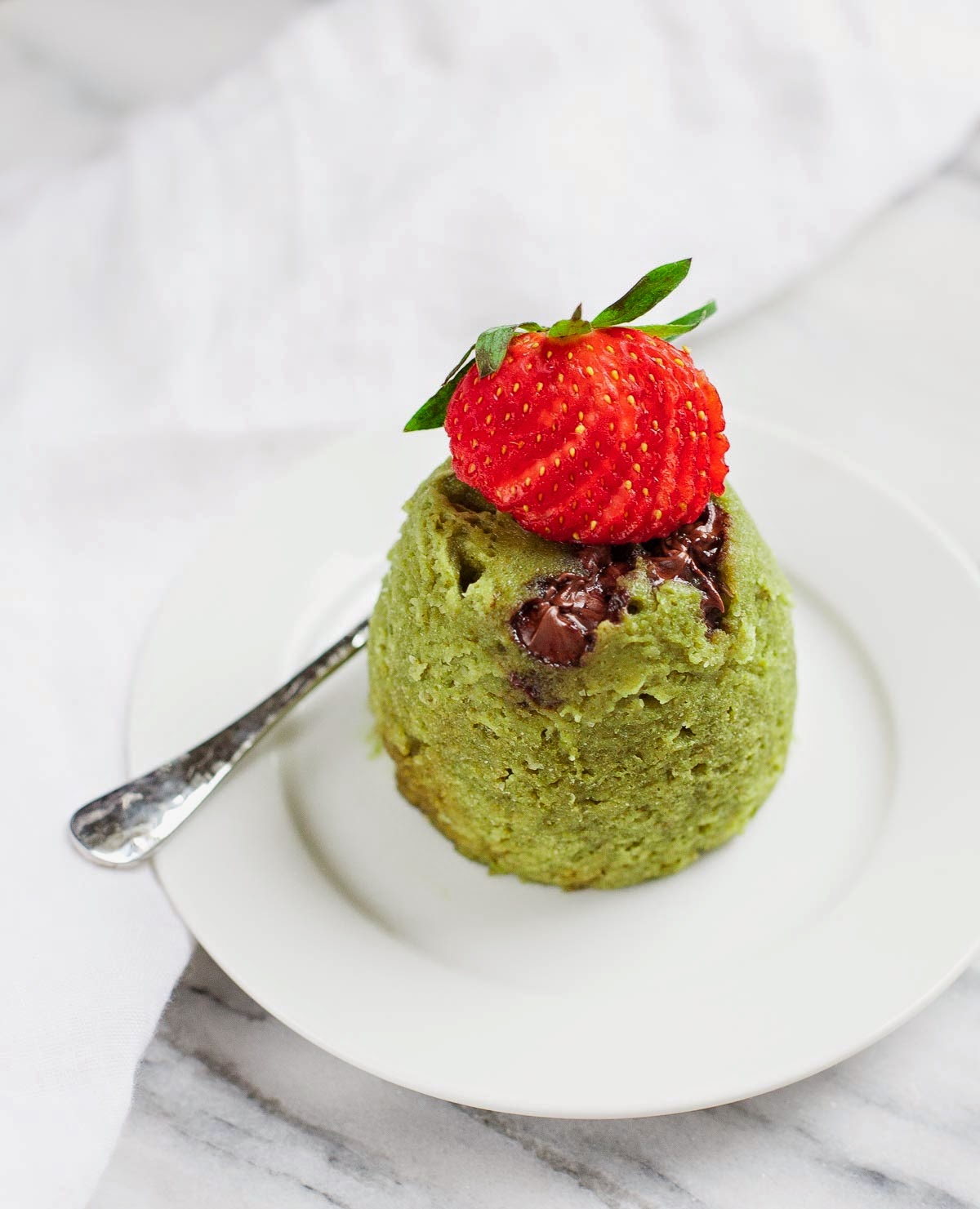 Pastel Matcha Mug (Paleo, Sin Gluten) | acalculatedwhisk.com