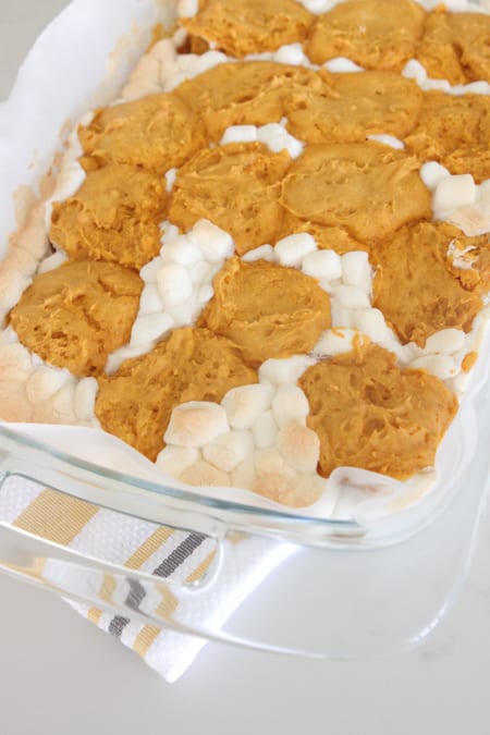 Barras De Pastel De Calabaza S'mores
