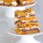 Barras De Pastel De Calabaza S'mores
