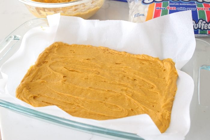Barras De Pastel De Calabaza S'mores