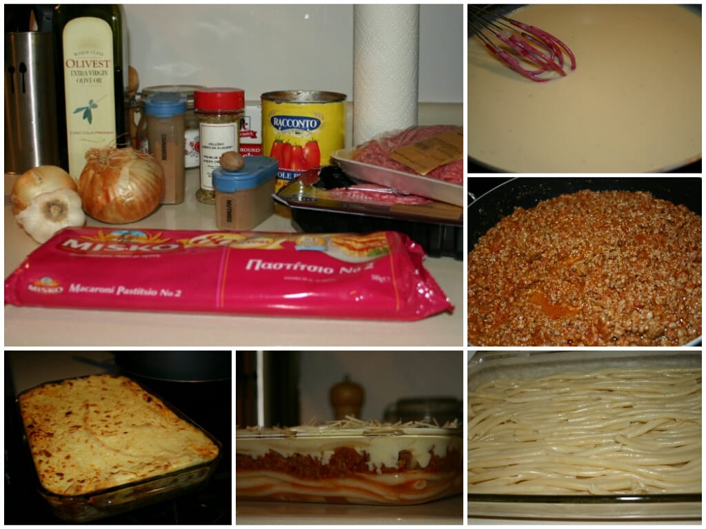 Collage de pastitsio