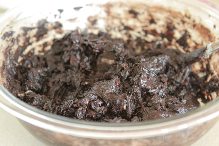 Peppermint Oreo Chocolate Chip Brownies-11