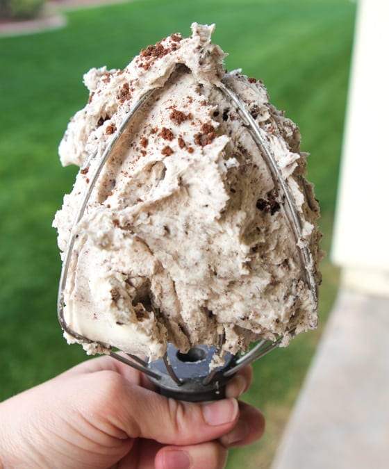 Peppermint Thin Mint Buttercream 