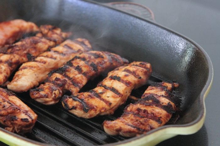 Pollo A La Parrilla Y Patatas