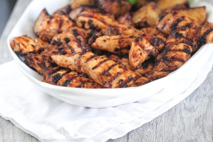Pollo A La Parrilla Y Patatas