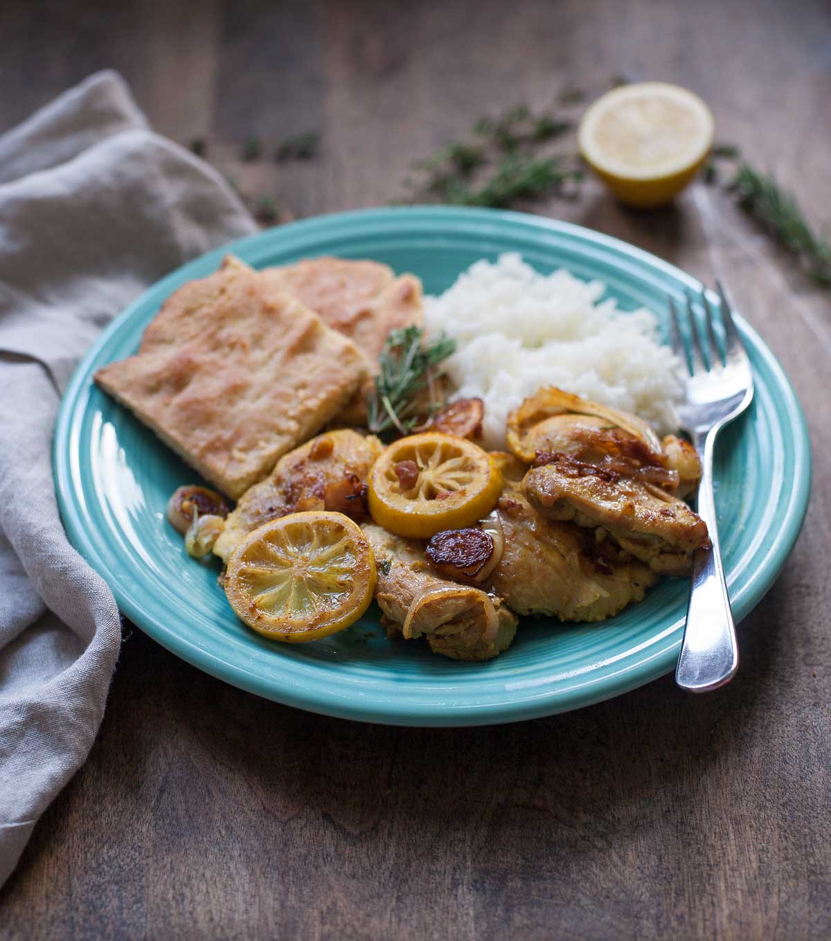 Lemon Chicken Lemon # 30MinuteMondays | acalculatedwhisk.com