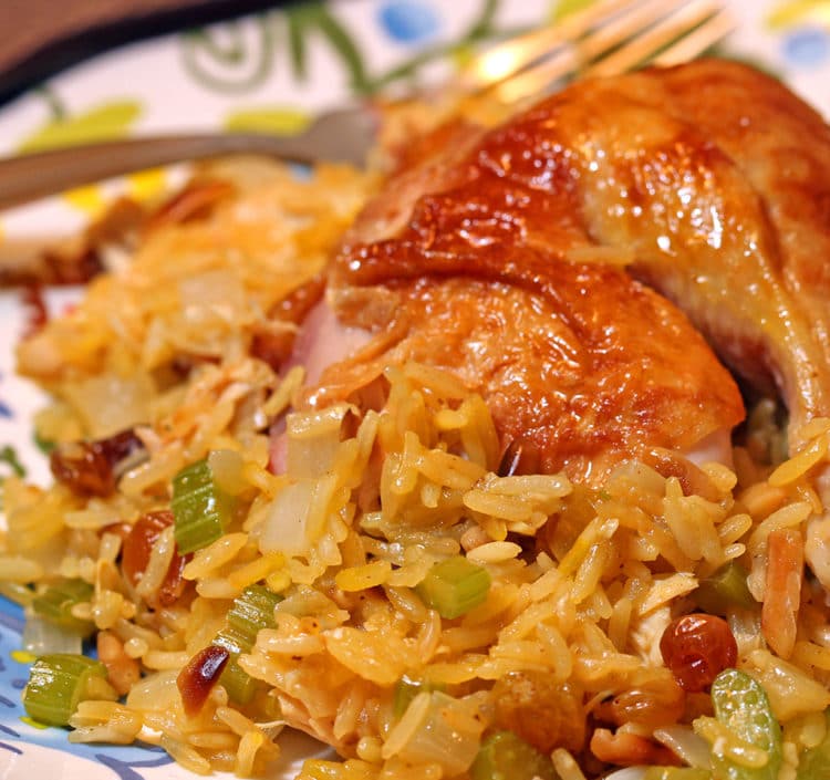  pollo asado azafrán arroz6 