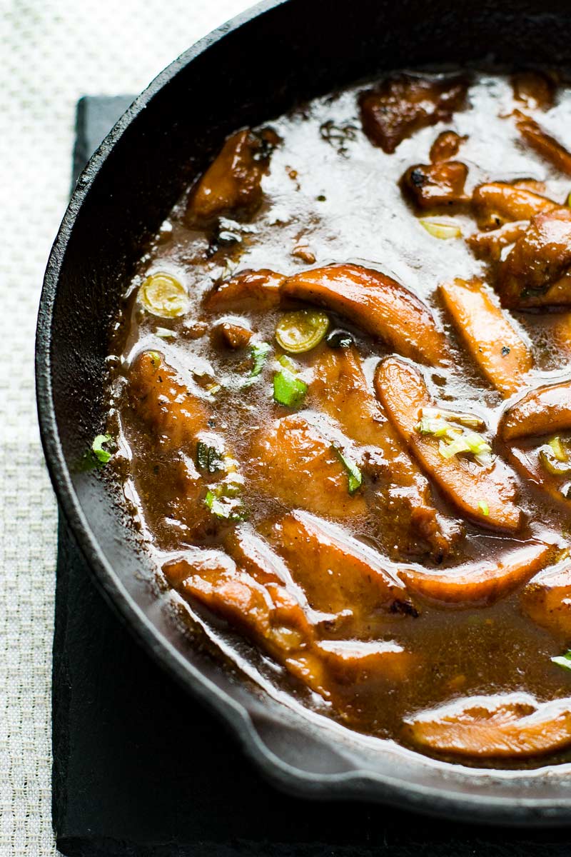 Receta de Pollo Borbón con Azúcar Marrón