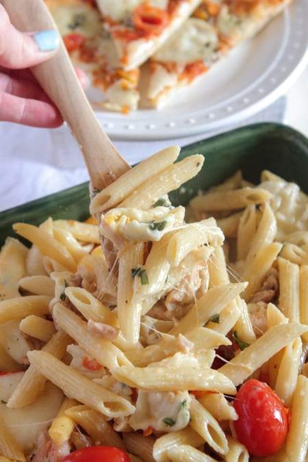 Chicken Caprese Pasta