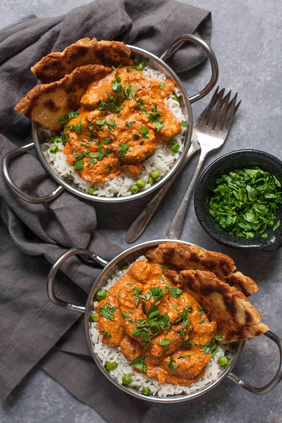 Pollo tikka masala