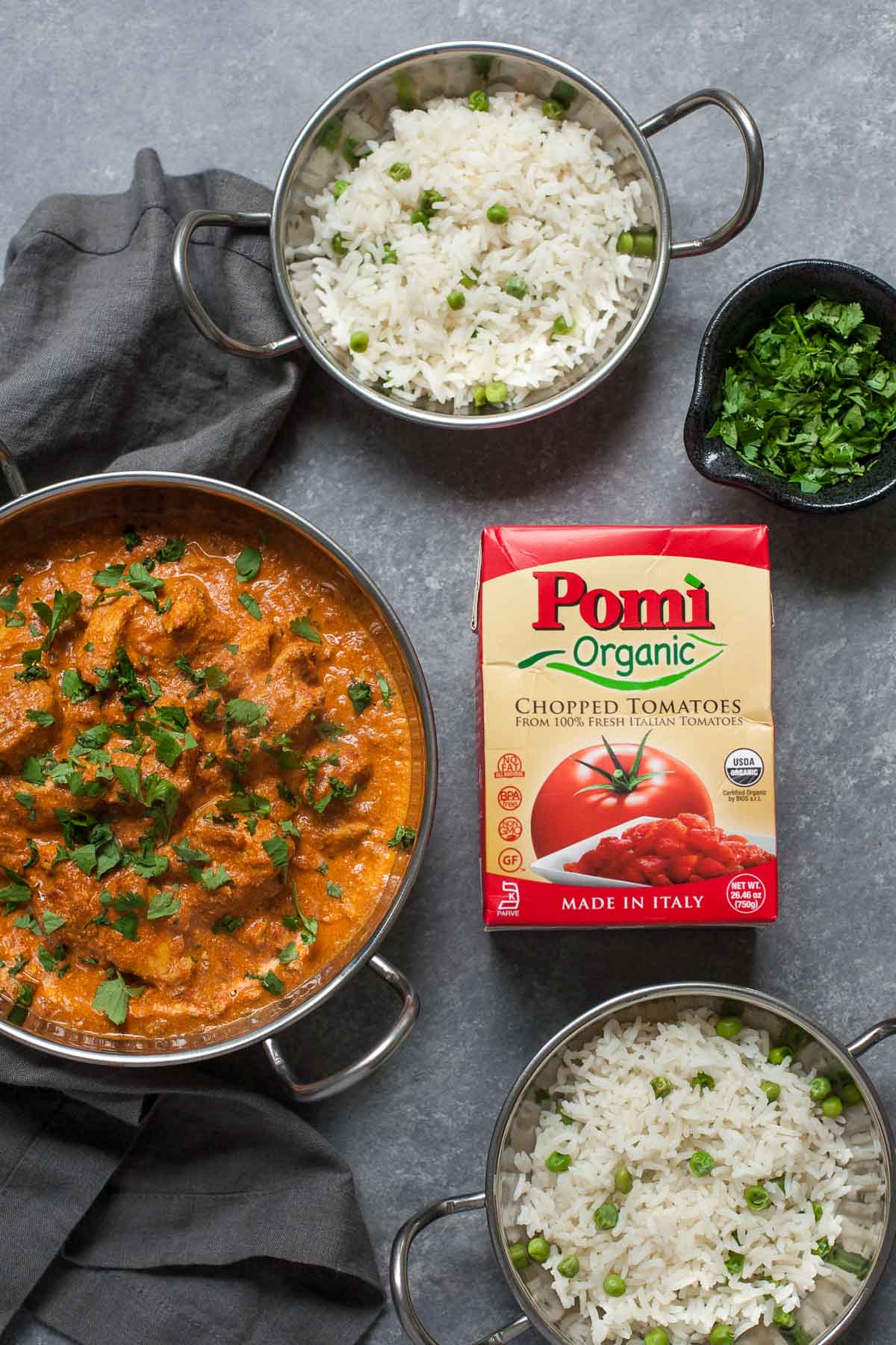 Pollo tikka masala