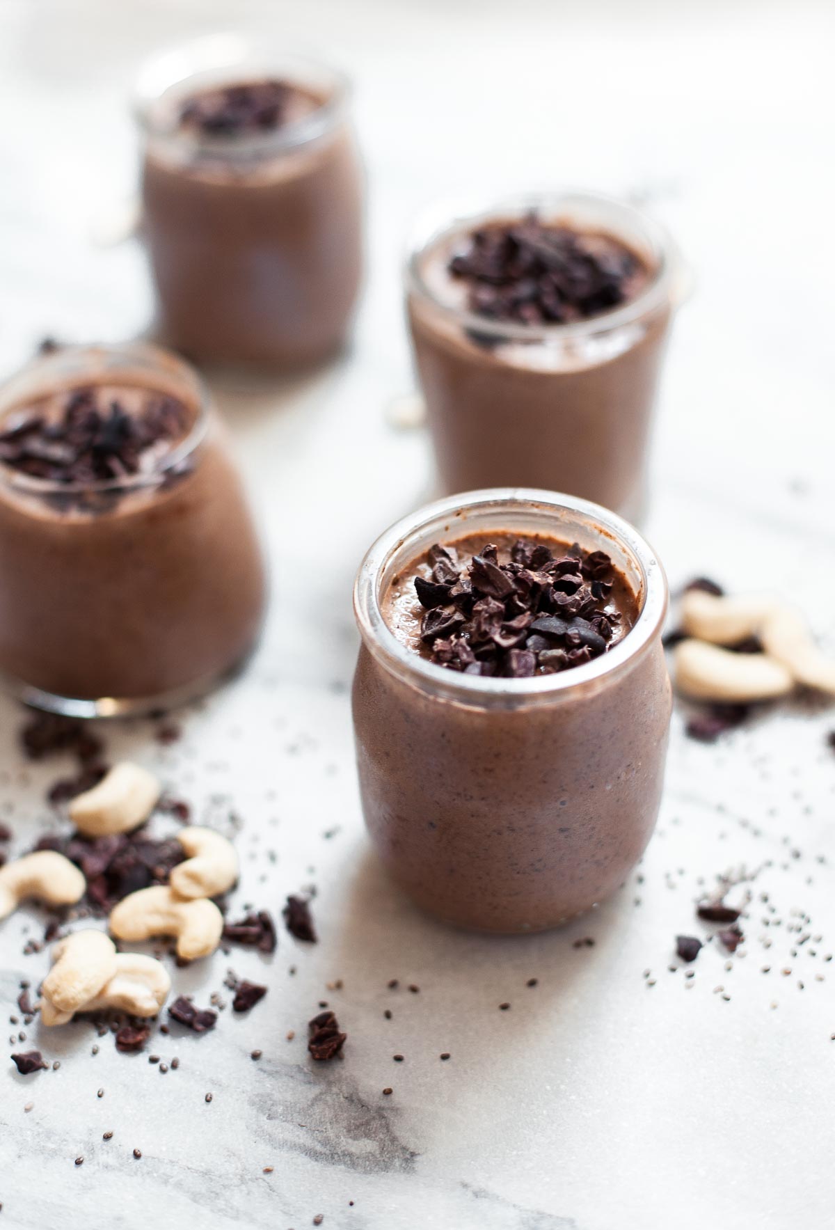 Pudín de semilla de nuez de cacao Chia (sin gluten, Paleo) | acalculatedwhisk.com