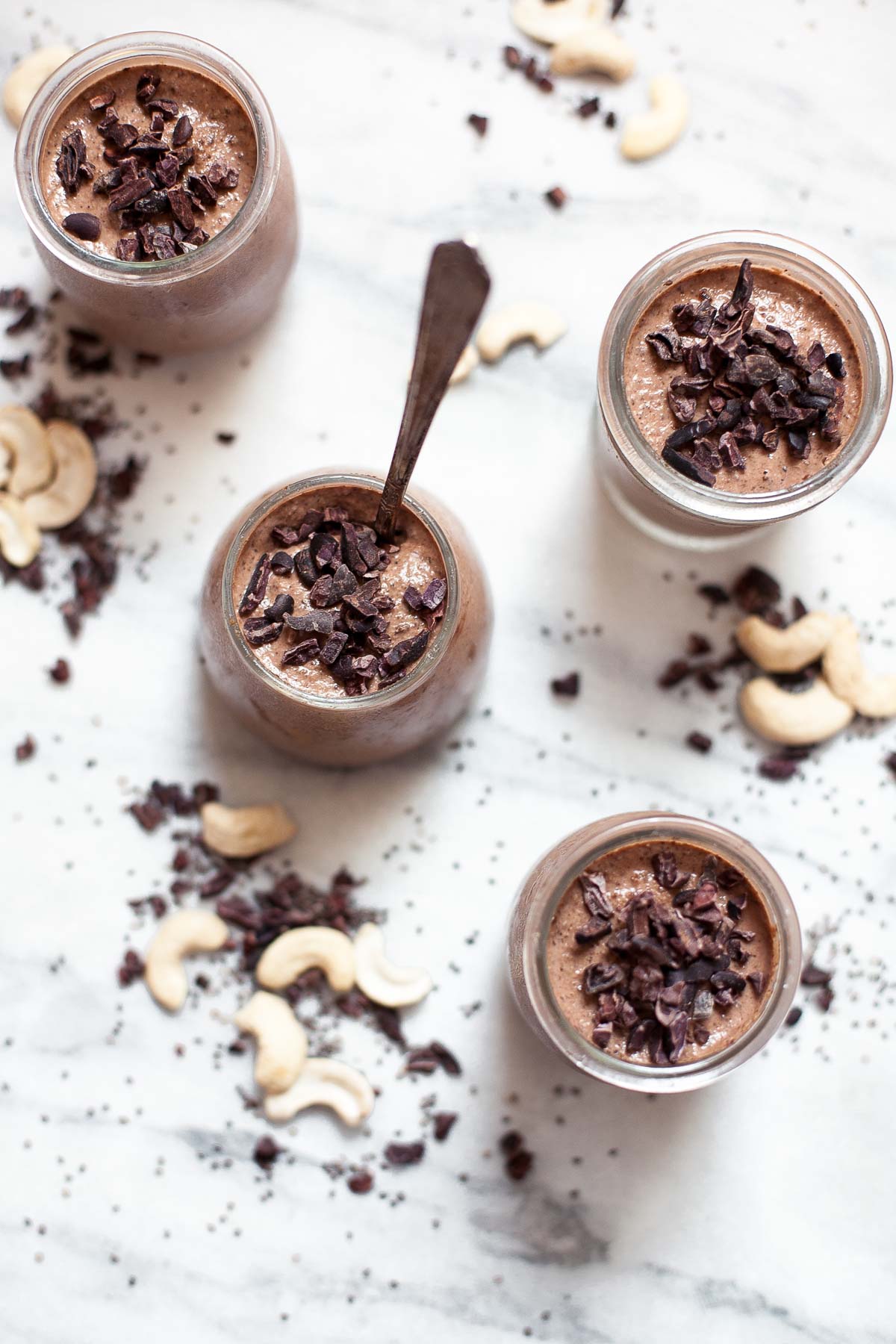 Pudín de semilla de nuez de cacao Chia (sin gluten, Paleo) | acalculatedwhisk.com